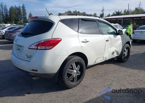 2011 Nissan Murano Sl z USA, uszkodzony, nr VIN JN8AZ1MW8BW155611